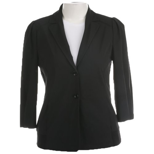 Pre-owned Marc Cain Blazer In Black