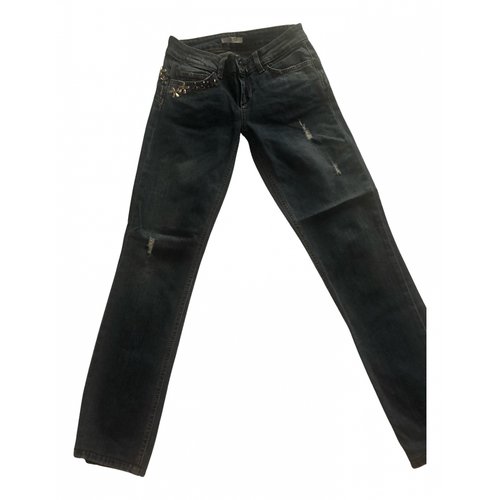 Pre-owned Liujo Trousers In Anthracite