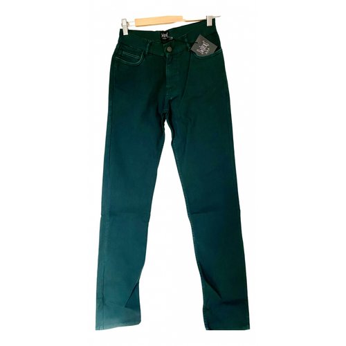 Pre-owned Swildens Straight Jeans In Green