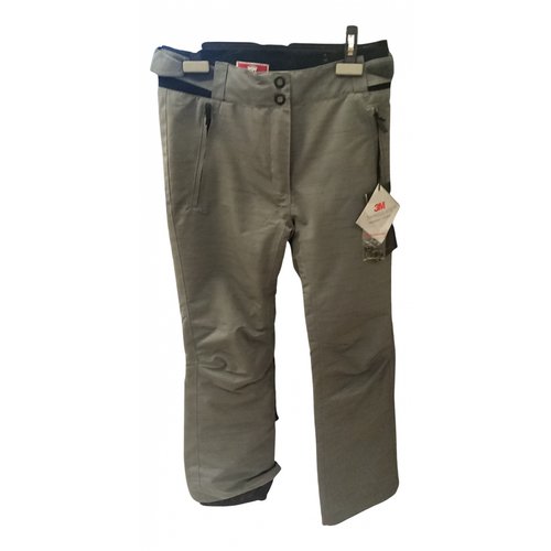 Pre-owned Rossignol Trousers In Grey