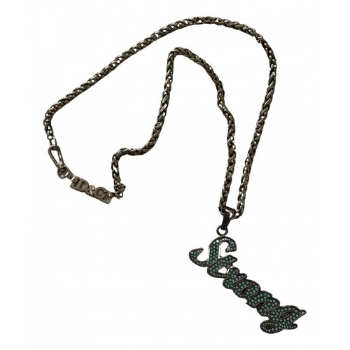 Pre-owned Dolce & Gabbana Necklace In Metallic
