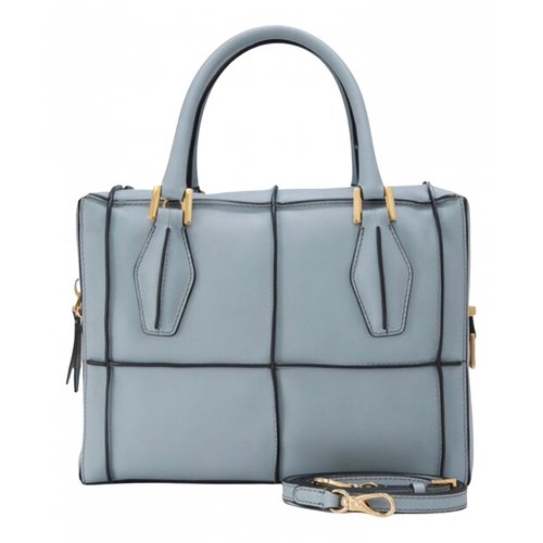 Pre-owned Tod's Leather Crossbody Bag In Blue