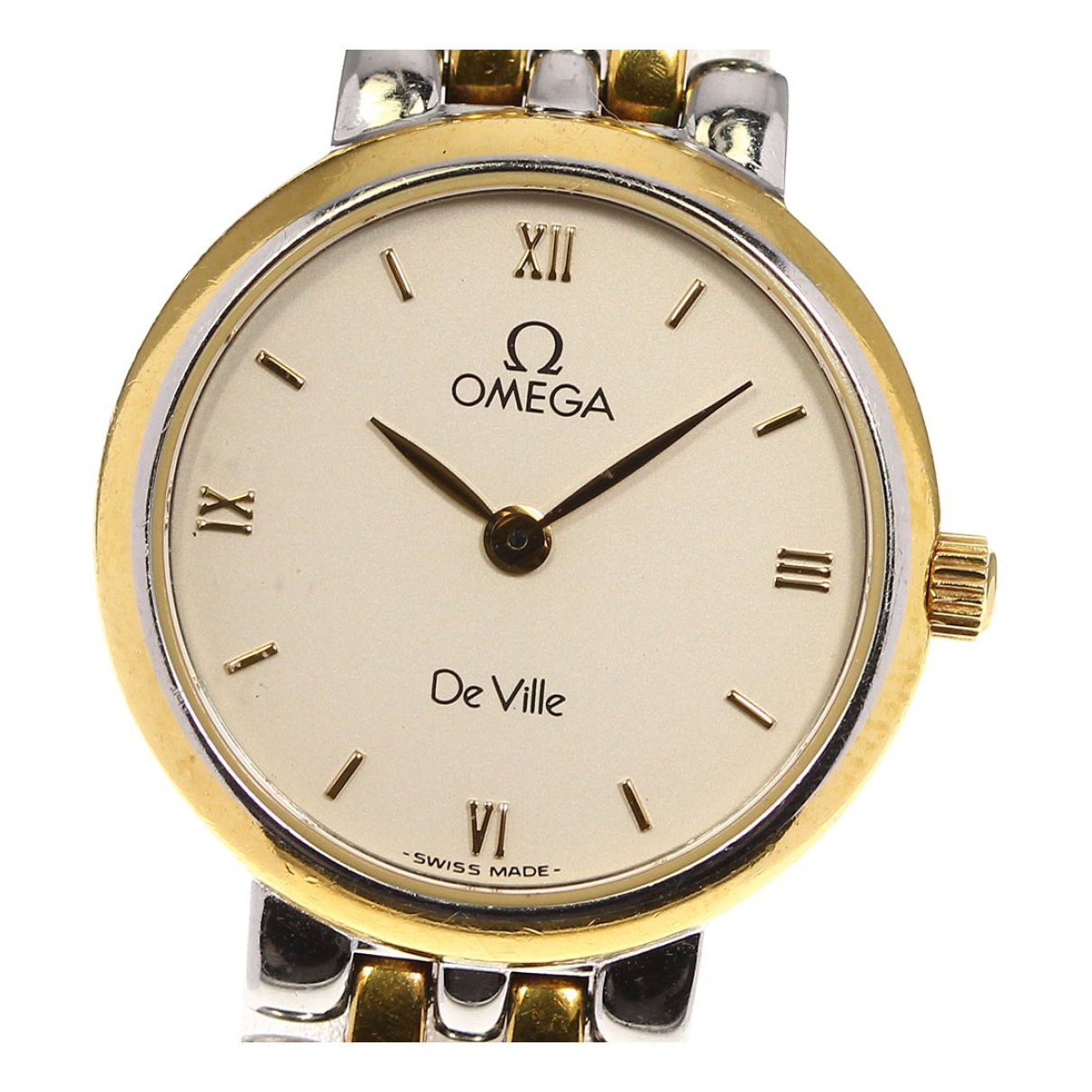 Pre-owned Omega De Ville Watch In Beige | ModeSens