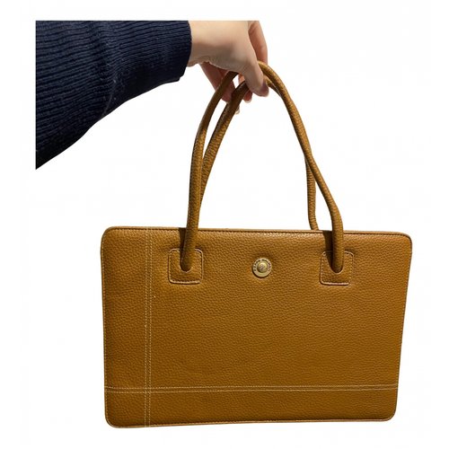 Pre-owned Pierre Balmain Leather Handbag In Brown