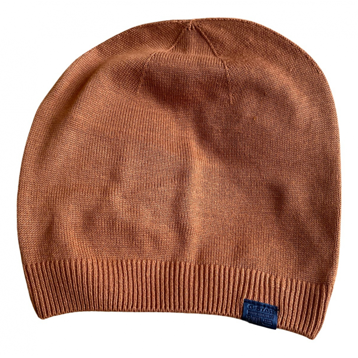 Pre-owned G-star Raw Beanie In Orange 