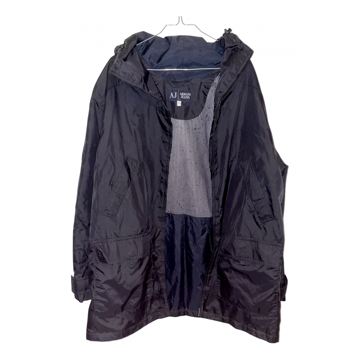 Pre-owned Armani Jeans Trench Coat In 