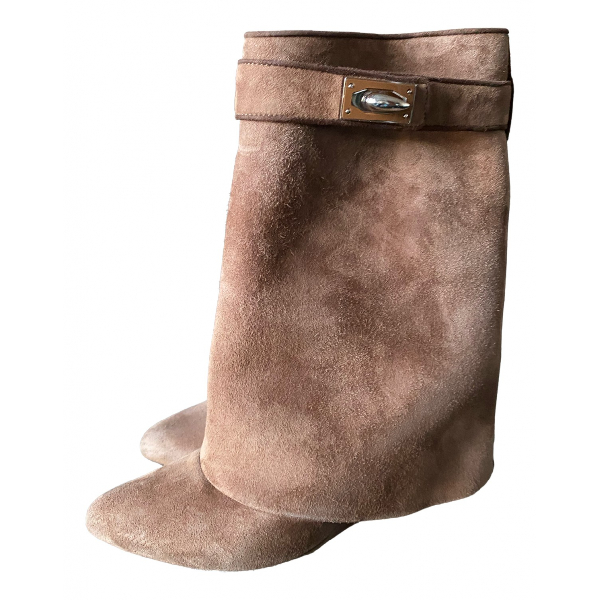 givenchy shark boots brown