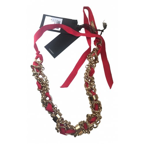 Pre-owned Liujo Necklace In Red