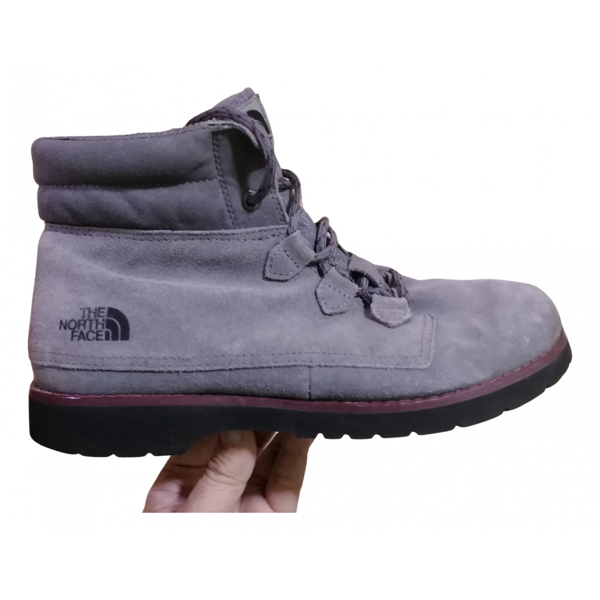 North Face Leather lace up boots 