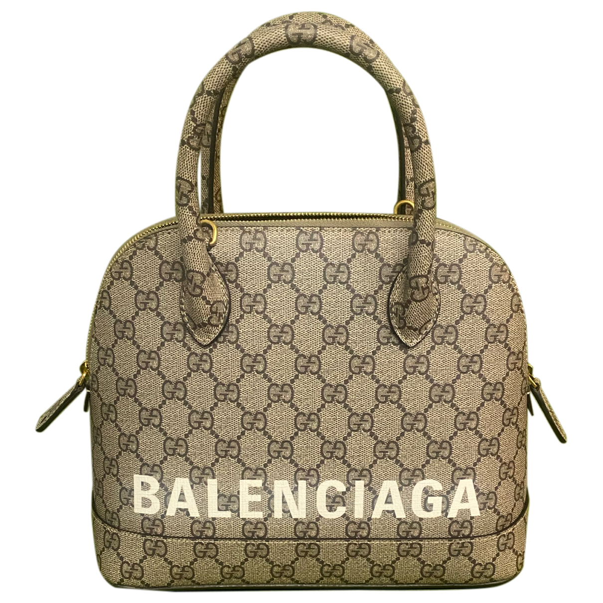 Gucci X Balenciaga Sac à main en cuir