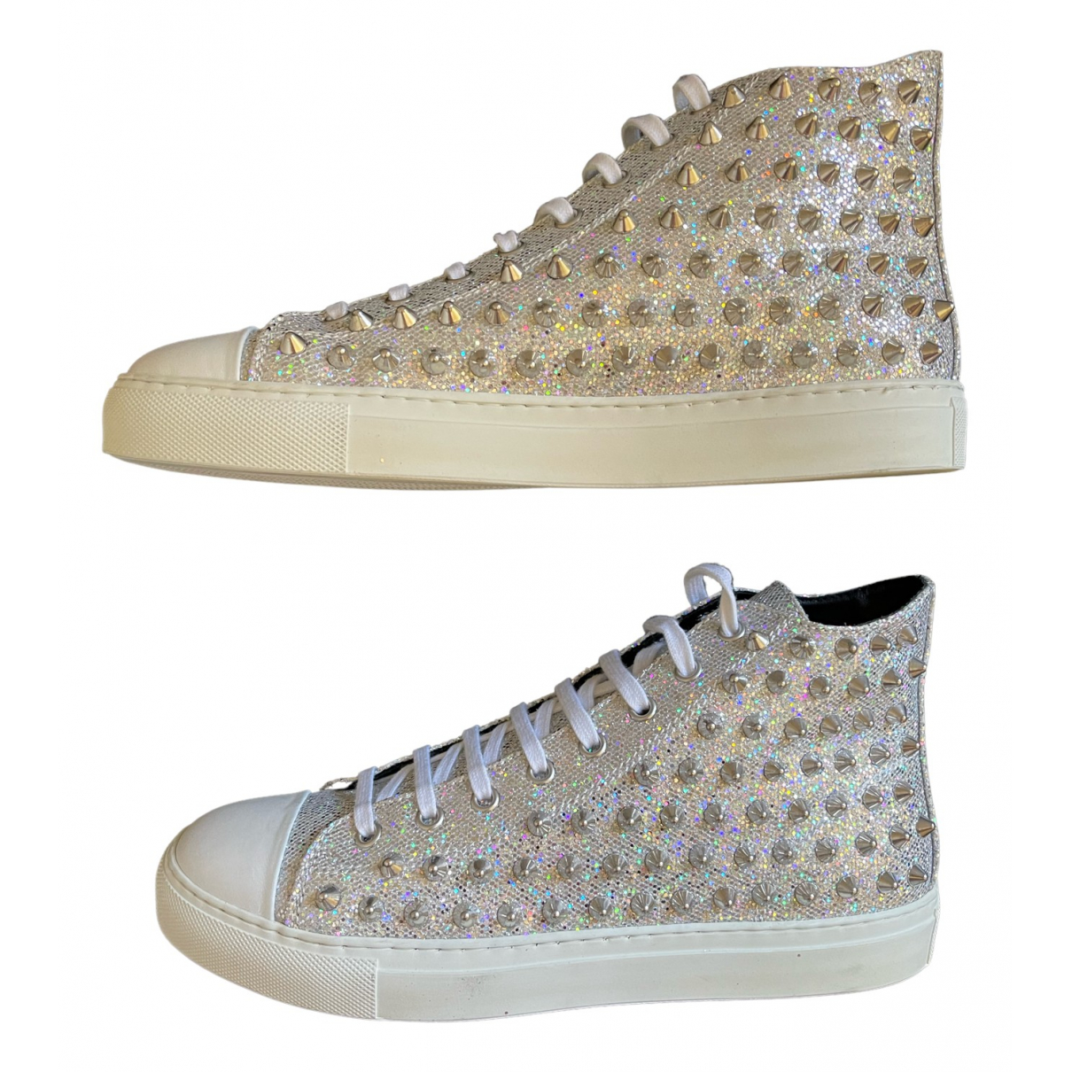 Sneakers J.M High - METAL GIENCHI - divincenzoboutique.com