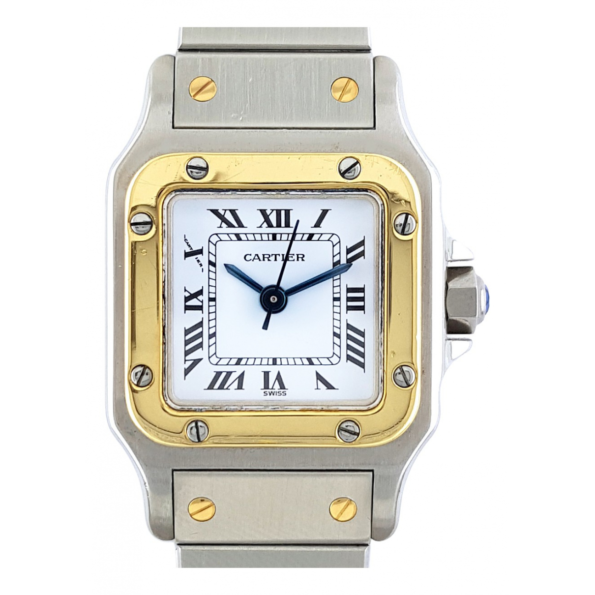 Pre-owned Cartier Santos Galbã©e Watch 