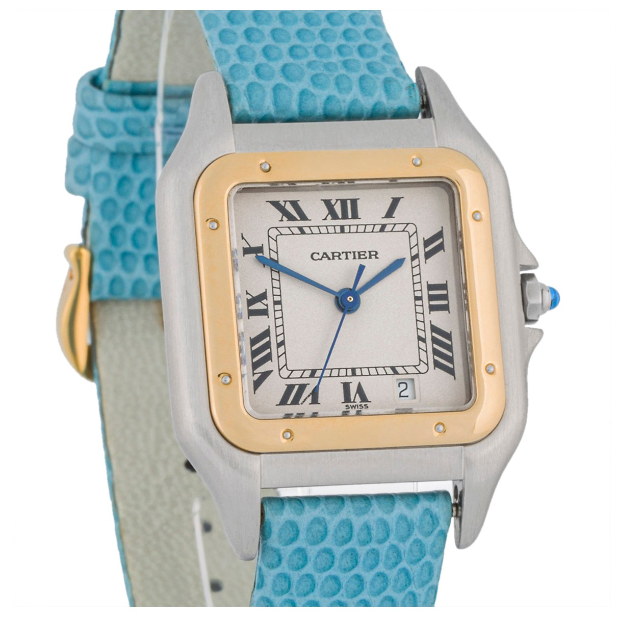 Pre-owned Cartier Panthã¨re Watch In Ecru | ModeSens