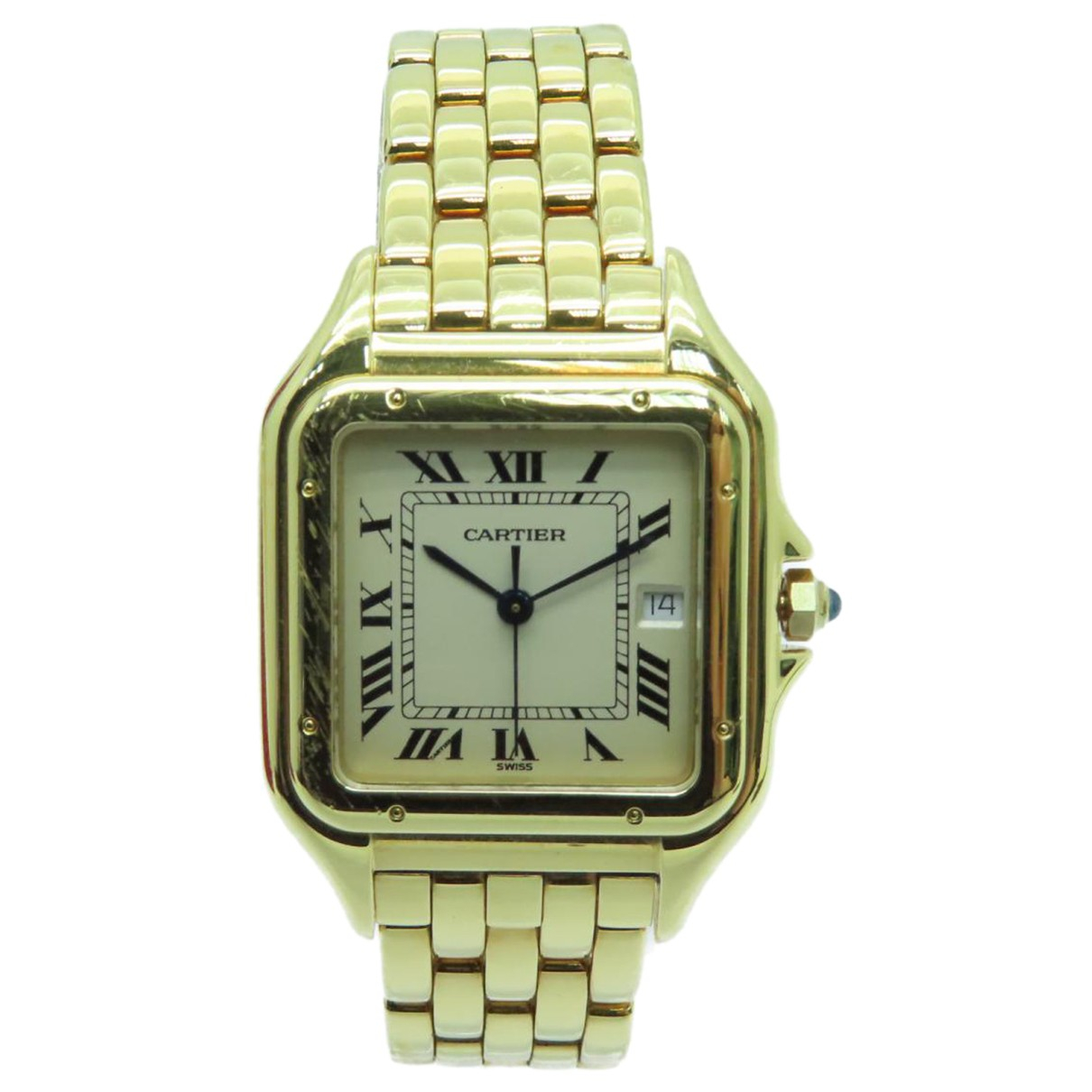 Pre-owned Cartier Panthã¨re Yellow Gold Watch | ModeSens