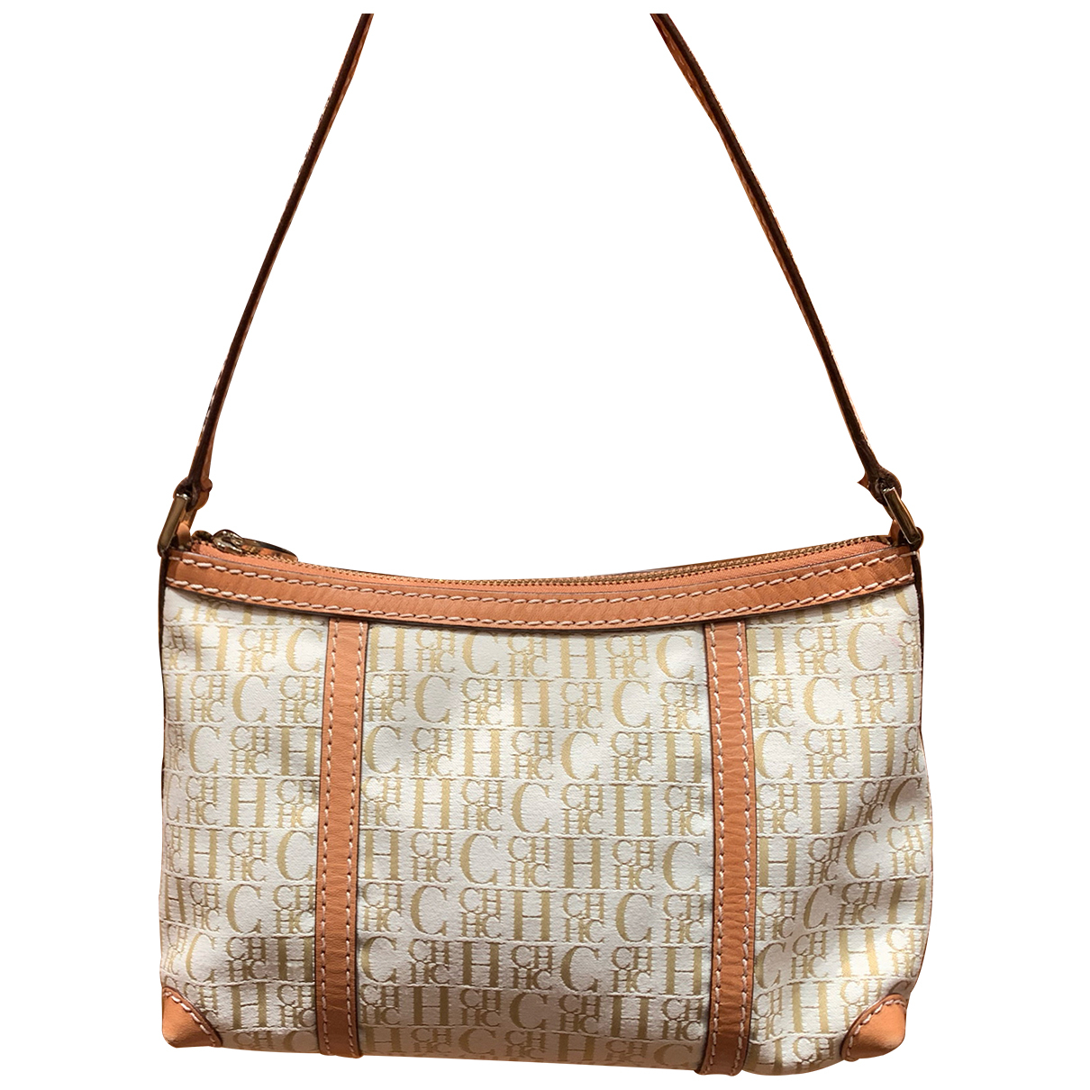 carolina herrera white bag