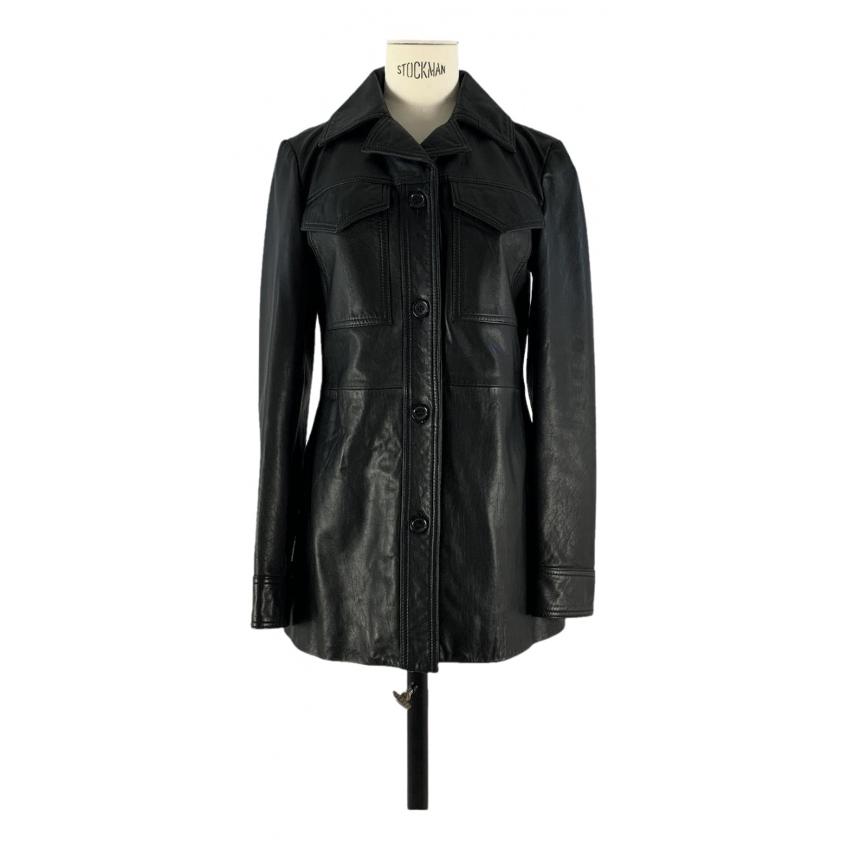 Zara Leather blazer | SheFinds