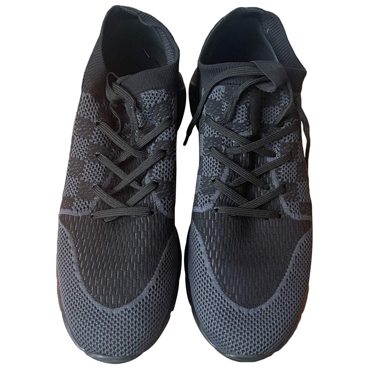 Pre-owned Louis Vuitton Lv Runner Active Cloth Low Trainers In Navy |  ModeSens