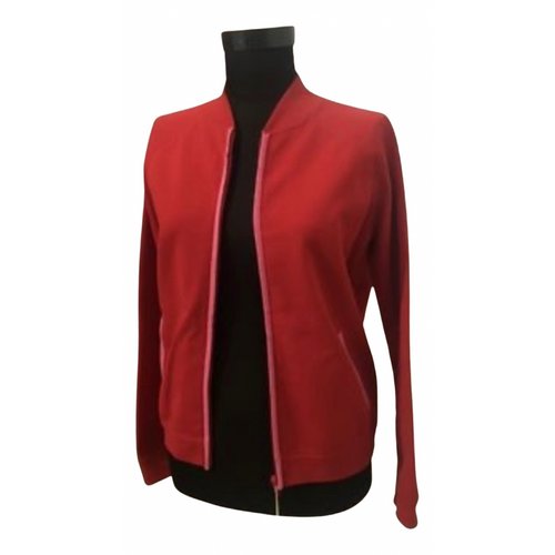 Pre-owned Valentino Jacket In Red