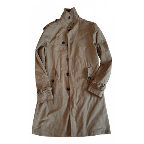 Pre-owned Mauro Grifoni Trenchcoat In Camel