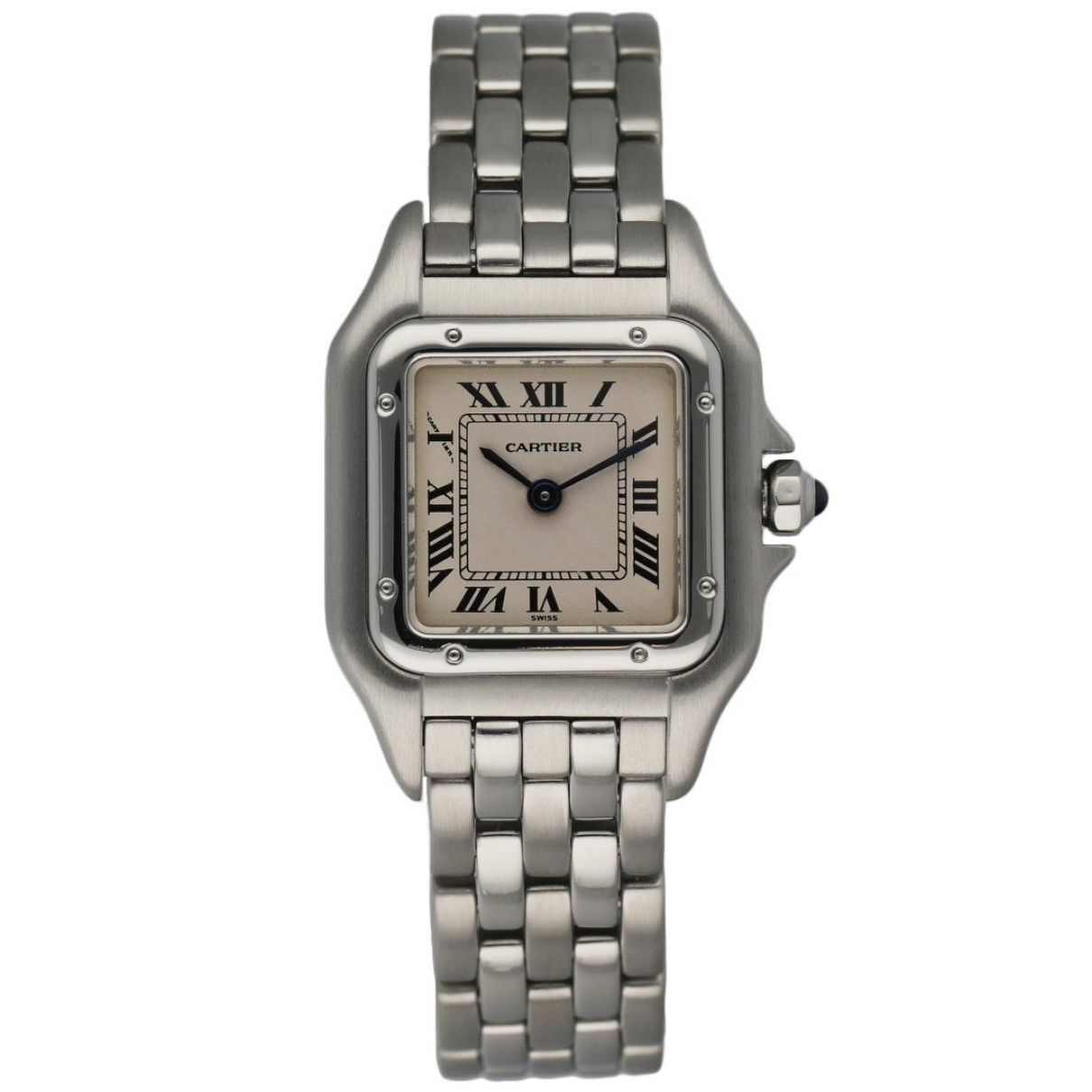 Pre-owned Cartier Panthã¨re Watch In 