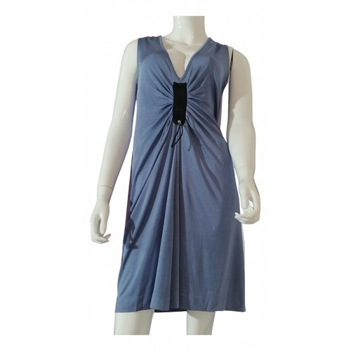 Pre-owned Barbara Bui Mid-length Dress In Blue