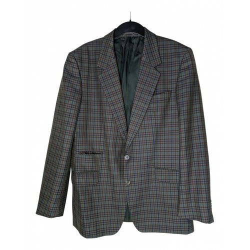 Pre-owned Burberry Wool Jacket In Multicolour