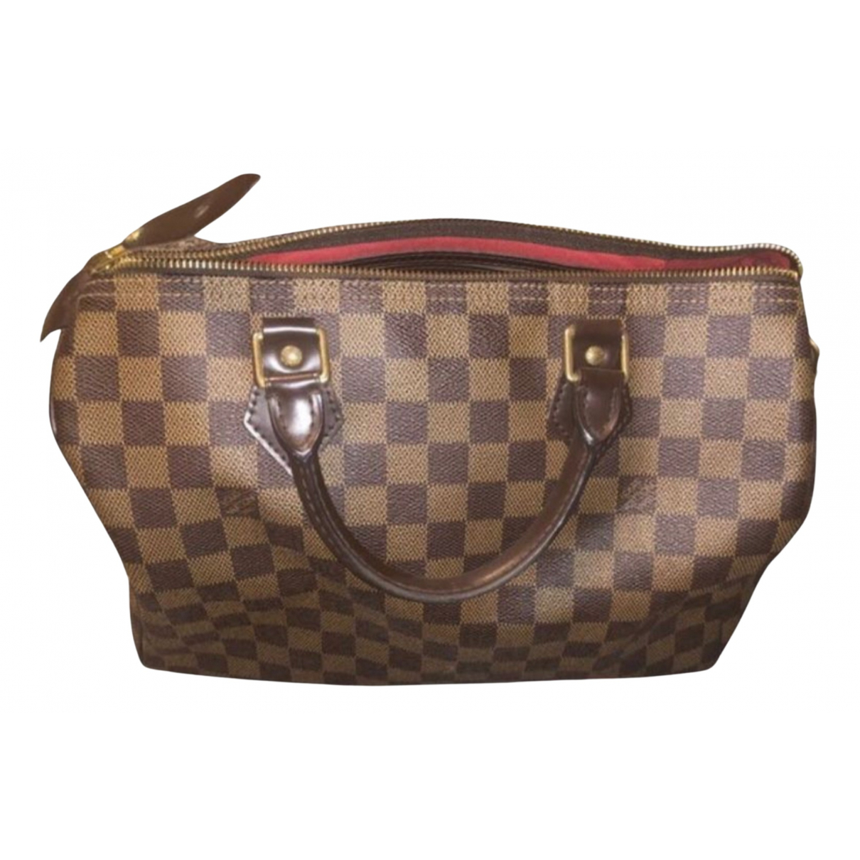 Pre-owned Louis Vuitton Speedy Bandouliã¨re Leather Handbag In Brown |  ModeSens