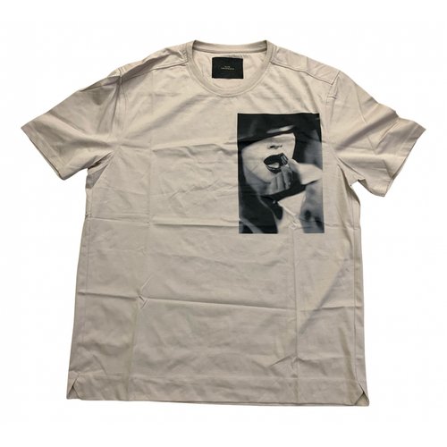 Pre-owned Limitato T-shirt In Beige