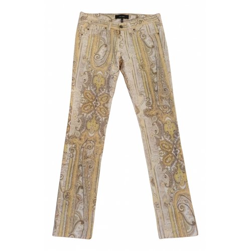 Pre-owned Isabel Marant Straight Pants In Multicolour