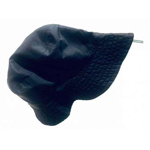 Pre-owned Borbonese Hat In Black