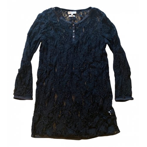 Pre-owned Opening Ceremony Lace Mini Dress In Black