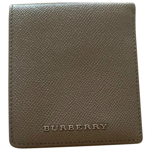 Pre-owned Burberry Leather Small Bag In Other
