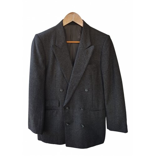 Pre-owned Lanvin Wool Jacket In Grey