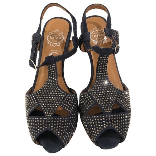 Pre-owned Jeffrey Campbell Sandals In Blue
