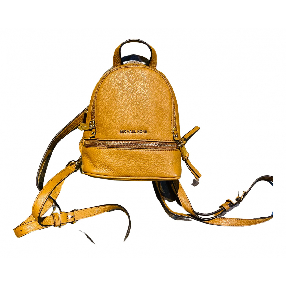 Pre-owned Michael Kors Leather Backpack 