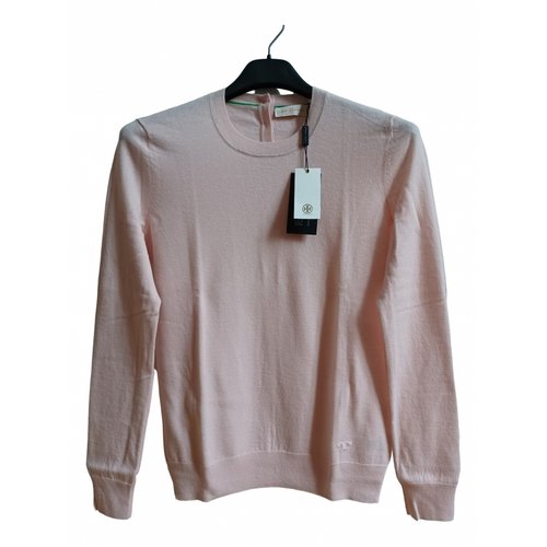 Pre-owned Tory Burch Cashmere Top In Pink