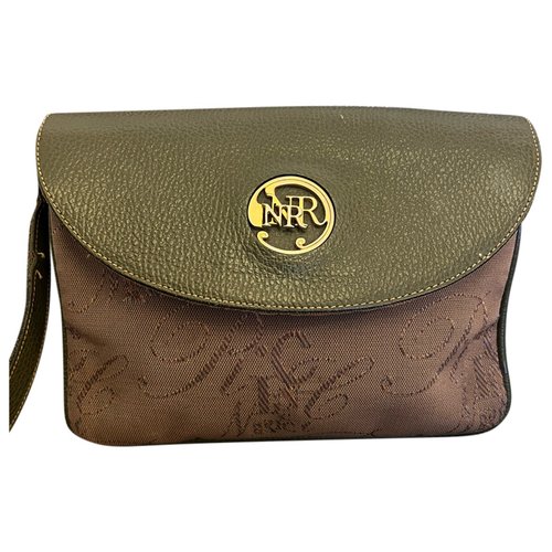 Pre-owned Nina Ricci Cloth Handbag In Green