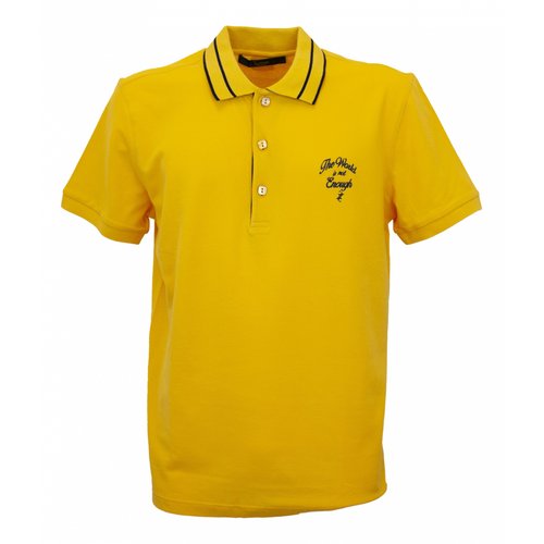 Pre-owned Billionaire Boys Club Polo Shirt In Yellow