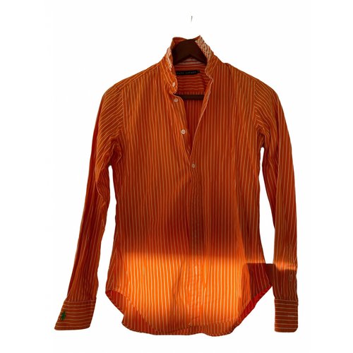 Pre-owned Ralph Lauren Shirt In Orange