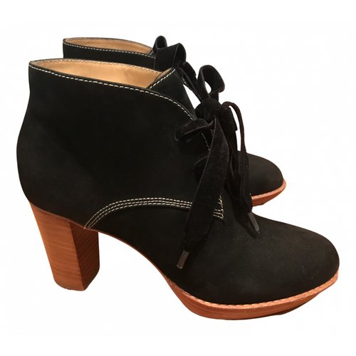 Pre-owned Paul Smith Ankle Boots In Black