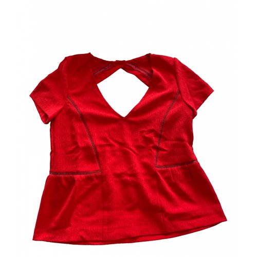 Pre-owned Sézane Blouse In Red