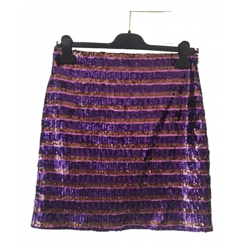 Pre-owned Aniye By Glitter Mini Skirt In Multicolour