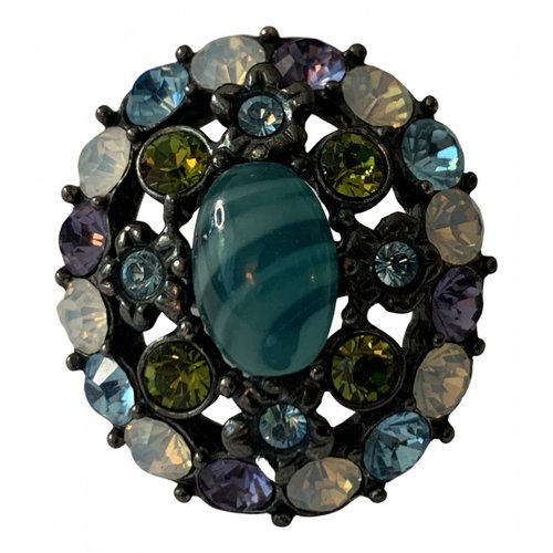 Pre-owned Anna Sui Ring In Blue