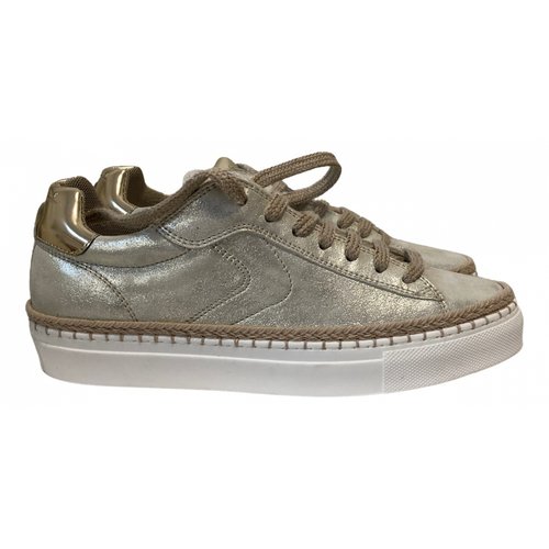 Pre-owned Voile Blanche Trainers In White