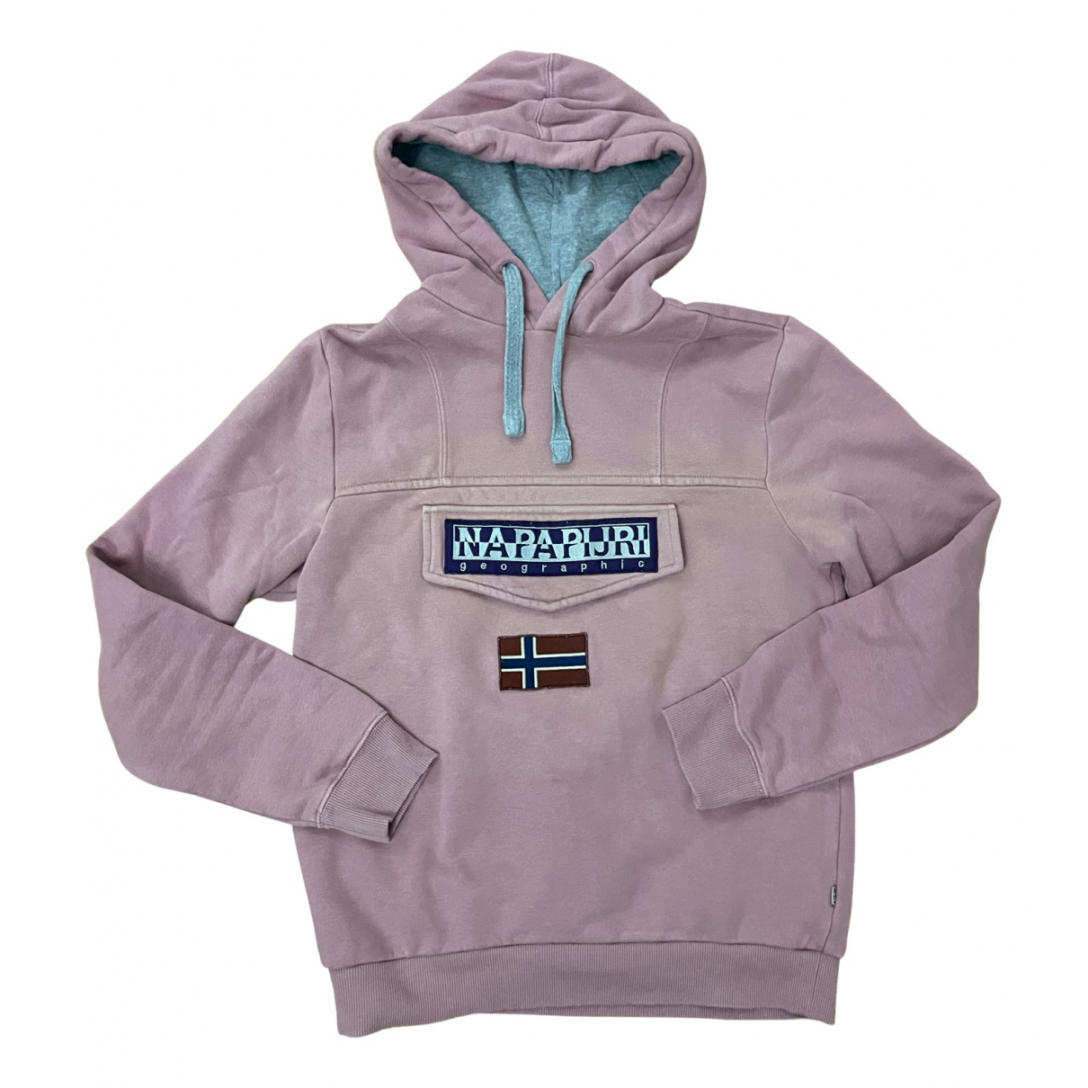 Pre-owned Napapijri Sweatshirt In Pink 