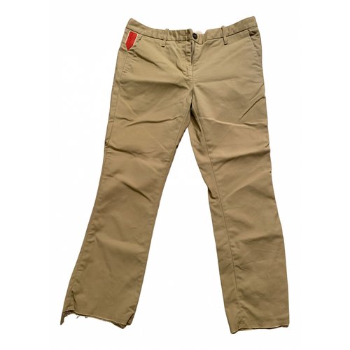Pre-owned Nine In The Morning Straight Pants In Beige