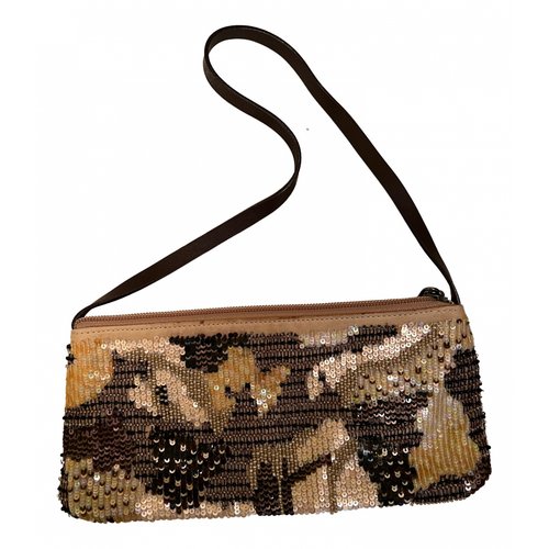 Pre-owned Bruno Magli Glitter Handbag In Multicolour