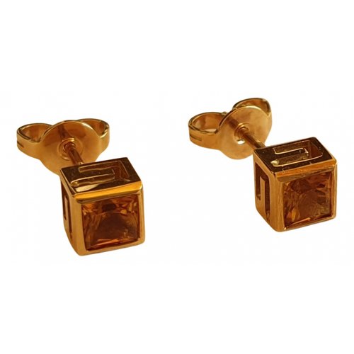 Pre-owned Gucci Yellow Gold Earrings