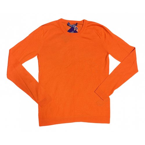 Pre-owned Ralph Lauren Cashmere Jumper In Orange