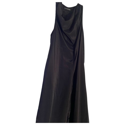 Pre-owned Religion Maxi Dress In Black